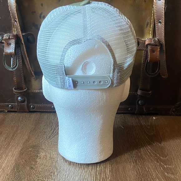 Coal Olive Green Snap back Men's Hat - Picture 3 of 4